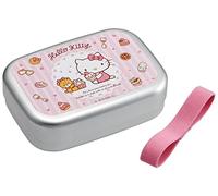 SKATER ALB5NV-A Hello Kitty Bento Box, Dolci, 12.5 FL oz (370 ML), Alluminio, for Kids, Made in Japan
