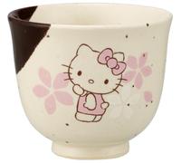 Skater CHMT1-A Mino Ware - Tazza da tè Yumi Hello Kitty Sakura Sanrio, 7,8 x 6,5 cm
