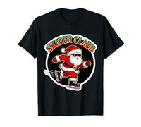Skater Claus - Occhiali da Sole con Babbo Natale Maglietta