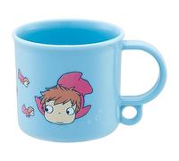 Skater KE5AAG-A Tazza Antibatterica, Ponyo sulla scogliera, Studio Ghibli, 200 ml, lavabile in lavastoviglie, Made in Japan