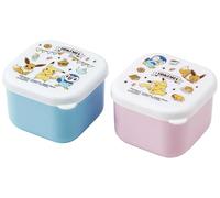 Skater Pokemon Cafe Art Lunch Box Bicchiere Bacchetta Cucchiaio Contenitore...