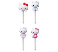 Skater Sanrio Lunch Picks 3D Bento Food Decoration 4 pezzi LKP5D dal Giappone