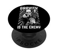 Skater Skateboarder Frankenstein Gravity è il nemico Skate PopSockets PopGrip Adesivo