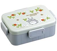 Skater YZFL7AG-A My Neighbor Totoro Wooden Strawberries Lunch Box, 22.0 FL oz (650 ML), Antibatterial, 4-Point Lock, for Women, Made in Japan