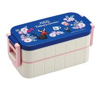 Skater YZW3AG-A - Lunchbox da donna antibatterico a 2 livelli, 2 livelli, per il corriere francese Ghibli, prodotto in Giappone
