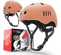 SKATEWIZ Casco da Bicicletta Casco da Skater per Bambini e Ragazzi sviluppato da Un Produttore Tedesco in 12 Fantastici Design - Caschi per Bambini Estremamente Leggeri