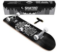 SKATRO - Pro Skateboard 31" Complete Skateboard. Skate Board ages: adults, boys, girls, beginners, and Kids