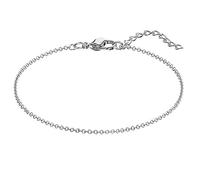 Skcess Cavigliera da donna in stile bohémien, in acciaio inox, perfetta per l'estate e la vita quotidiana, oro/argento, da donna, lunghezza 30 cm, Acciaio inossidabile, Senza zirconi