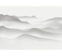 skdhlifpj Carta Da Parati 3d Fotografia Cime Montuose Naturali Bianche 300cmx210cm Paesaggio Astratto Ultra-Minimalista Avvolto Dalla Nebbia Camera Da Letto Soggiorno Decorazione Sfondo