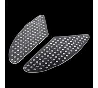 Skeayid Paraserbatoio Moto Antiscivolo, 2 Pezzi Adesivo Trasparente per Serbatoio, Protezione Antigraffio per CBR R1 ZX10R (Trasparente)