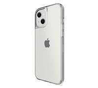 SKECH Crystal Case compatibile con Apple iPhone 13, custodia protettiva in TPU trasparente, compatibile con ricarica wireless (Qi), rivestimento UV antigraffio, bordo rialzato, trasparente, SKIP-R21-CRY-CLR