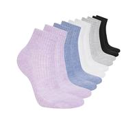 Skechers 10 Pack Cushioned Quarter Crew Socks Calzini Uomo