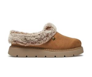 SKECHERS 114762 COZY BLEND Memory pantofole donna ciabatte tessuto pelliccia