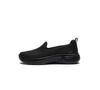 Skechers 124401-bbk_38, Scarpe da Ginnastica Basse Donna, Nero, 38 EU