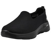 Skechers 124401-bbk_38, Scarpe da Ginnastica Basse Donna, Nero, 38 EU