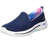 Skechers 124867 Nvtq, Sneaker Donna, Navy Textile Turquoise Trim, 40 EU