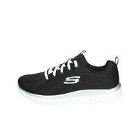 Skechers Graceful-Get Connected, Sneaker Donna, Bordo Nero e Bianco, 37 EU Larga