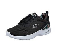 Skechers 149756 Bkmt, Sneaker Donna, Finiture In Rete Nera, 36 EU
