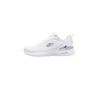 Skechers 149756 Wmlt, Sneaker Donna, Multi Trim A Maglia Bianca, 37 EU