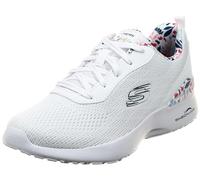 Skechers 149756 Wmlt, Sneaker Donna, Multi Trim A Maglia Bianca, 39 EU