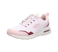 Skechers 149945 Ltpk, Sneaker Donna, Bordo Borgogna In Maglia Rosa Chiaro, 38 EU