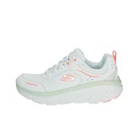 Skechers 150093 D'Lux Walker Daisy Doll White Scarpe Sportive per Donna in Tessuto Bianco (Taglia 38)