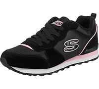 Skechers 155287-blk_38, Scarpe da Ginnastica Basse Donna, Nero, 38 EU