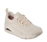 Skechers 177102 Ofwt, Sneaker Donna, Fusione Calda Lavorata A Maglia Bianca, 40 EU