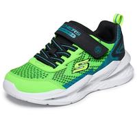 Skechers Bambino S-Lights: Meteor-Lights 2.0 Sneaker in Lime/Nero, Taglia 26