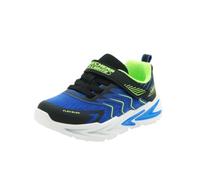 Skechers Bambino S-Lights: Flex-Glow Ultra - Prism-Pacer Sneaker in Nero/Blu/Lime, Taglia 24