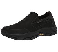 Skechers 204480 Bbk, Scarpe da ginnastica Uomo, Black Leather W Synthetic, 46 EU