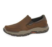 Skechers 204480 Cdb, Scarpe da ginnastica Uomo, Dark Brown Leather W Synthetic, 41 EU