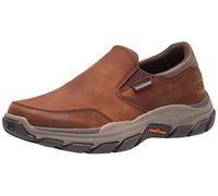 Skechers 204480 CDB, Scarpe da Ginnastica Uomo, Dark Brown Leather W/Synthetic, 43 EU