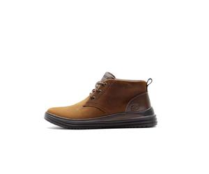 Skechers 204670 Cdb, Scarpe da ginnastica Uomo, Pelle Marrone Scuro, 42.5 EU