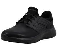 Skechers 210308 Bbk, Scarpe da ginnastica Uomo, Pelle Nera, 46 EU