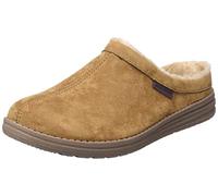 Skechers 210378 Marrone Chiaro, Scarpe da ginnastica Uomo, Pelle Scamosciata Microfibra Marrone Chiaro, 44 EU