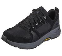 Skechers 216106 BKCC, Scarpe da Ginnastica Uomo, Black Suede/Black Textile/Charcoal Trim, 42.5 EU