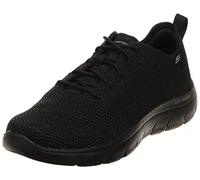 Skechers 232394 Bkgy, Sneaker Uomo, Trim In Maglia Nera, 41 EU