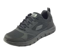 Skechers 232398 Syntac Black Scarpe Sportive per Uomo in tessuto con memory foam