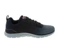 Skechers 232399 BKCC, Scarpe da Ginnastica Uomo, Black Mesh/Charcoal Trim, 39.5 EU
