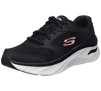 Skechers 232501 Bkrd, Scarpe da ginnastica Uomo, Pelle Nera Tessuto Duraleather, 42.5 EU