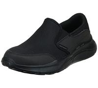 Skechers 232515 Bbk, Scarpe da ginnastica Uomo, Maglia Nera Duraleather Trim, 42 EU