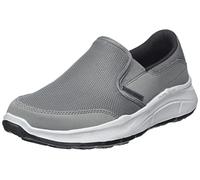 Skechers 232515 Carattere, Scarpe da ginnastica Uomo, Rivestimento Duraleather In Rete Carbone, 42.5 EU