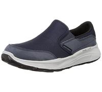 Skechers 232515 Nvy, Scarpe da ginnastica Uomo, Navy Mesh Duraleather Trim, 42.5 EU