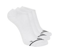Skechers 3-Pack Performance Pickleball No Show Socks, Odor Control & Mesh Ventilation Calze, Bianco/Giardino opulento, 10-13 Uomo