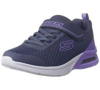 Skechers 302343L Char, Scarpe da Ginnastica, Charcoal Mesh/Lavender Trim, 27 EU
