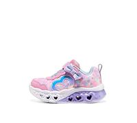 Skechers 302691n Pklv, Scarpe da ginnastica Bambine e ragazze, Tessuto Rosa Lavanda Tessile, 24 EU