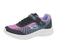 Skechers 303532l Bkmt, Sneaker Bambine e ragazze, Black Mesh Multi Trim, 28 EU