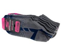 Skechers 3pk Womens Non Terry Low Cut S106751-DKGY, Womens socks, multicolour, 36-40 EU