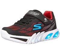 Skechers 400137l Bkrb, Scarpe da ginnastica Bambini e ragazzi, Nero Sintetico Rosso Blu Trim, 33.5 EU